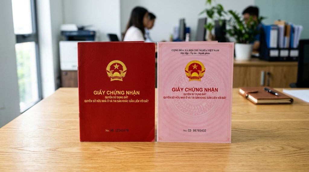 Nên mua nhà có sổ đỏ hay sổ hồng? Bí quyết tránh rủi ro pháp lý