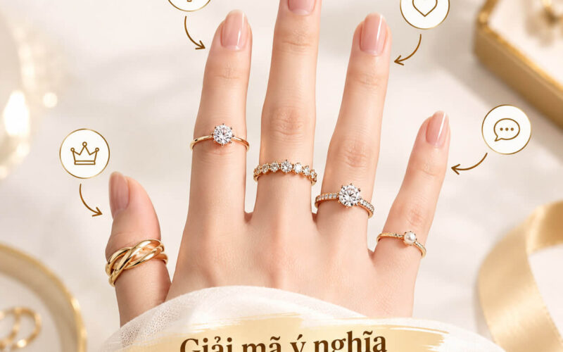 Giải mã ý nghĩa các ngón tay đeo nhẫn bạn cần biết